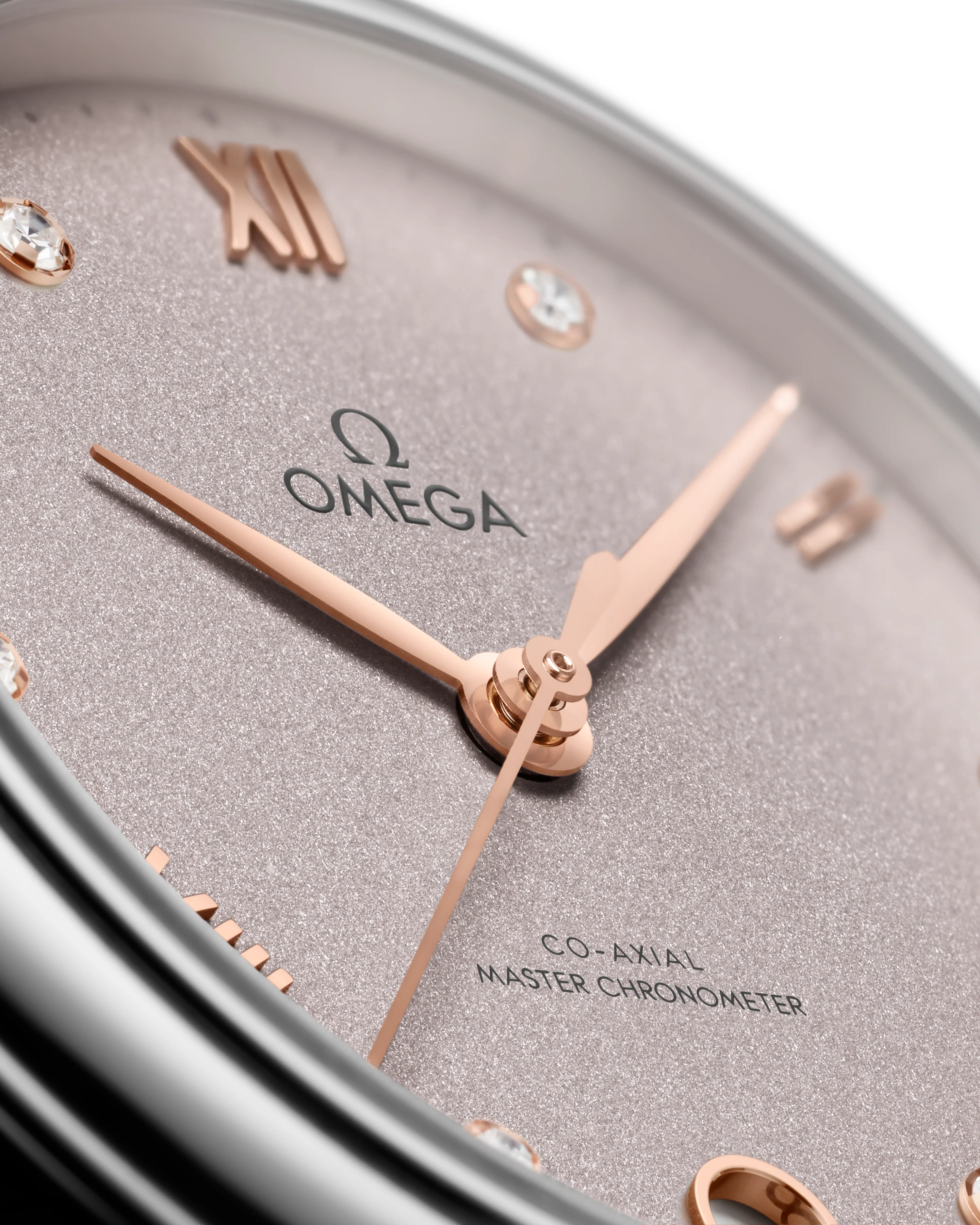 OMEGA 434.13.34.20.52.002 DE VILLE PRESTIGE 34 mm, steel on leather strap - Image 3