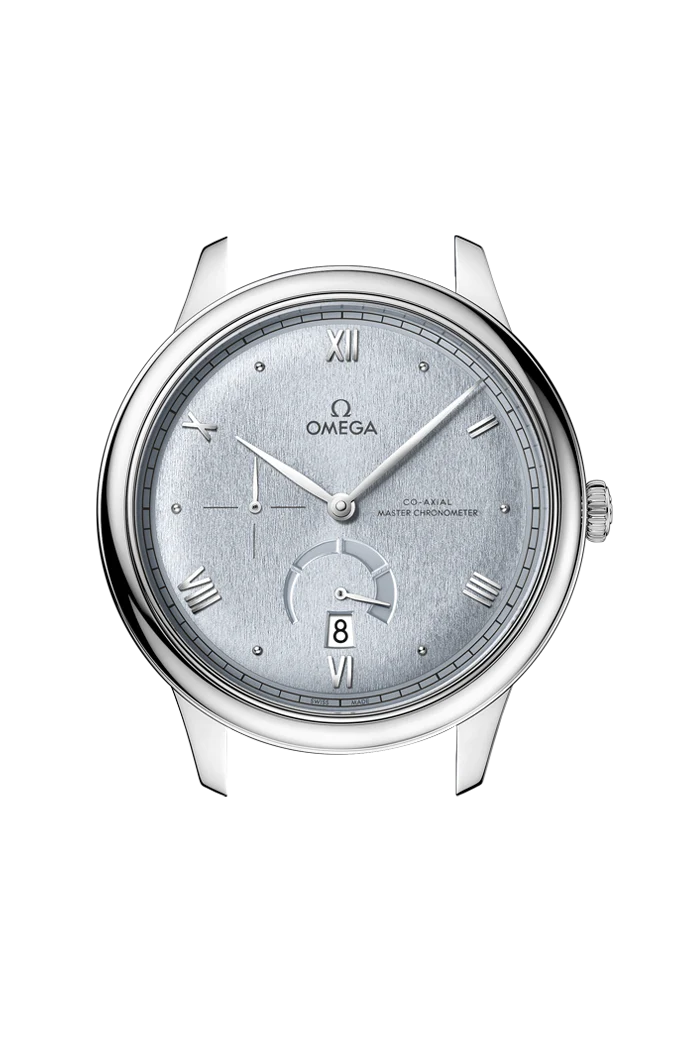 OMEGA 434.13.41.21.03.001 DE VILLE PRESTIGE 41 mm, steel on leather strap - Image 6