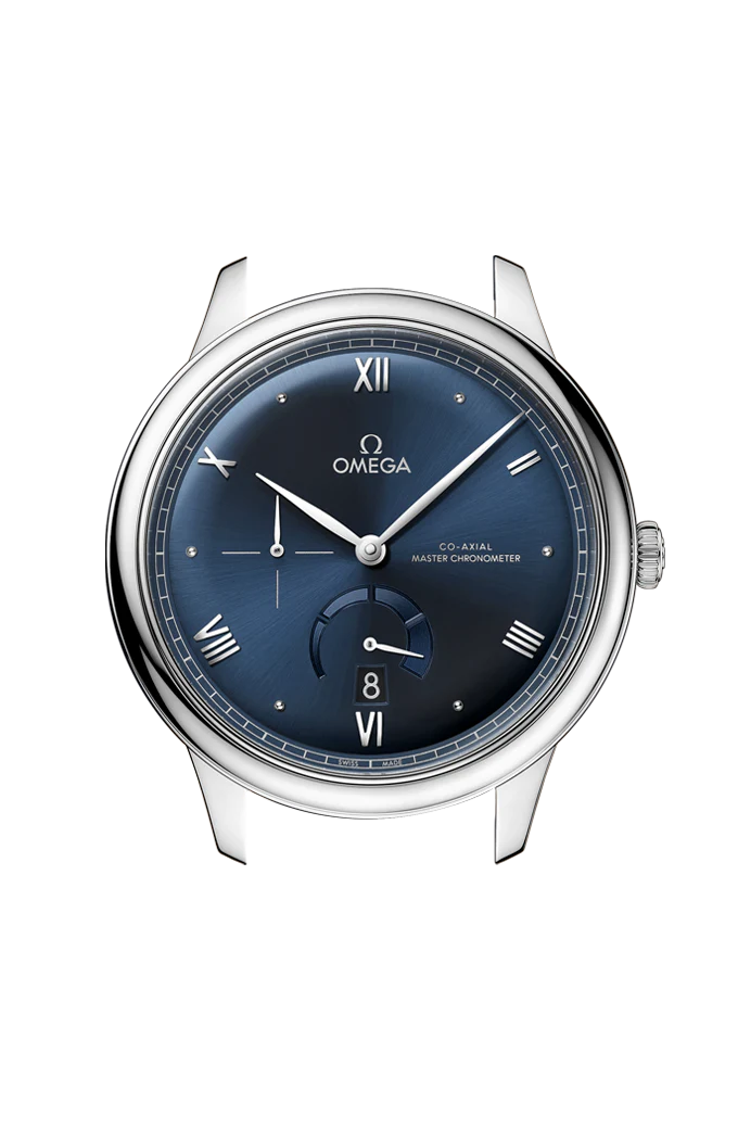 OMEGA 434.13.41.21.03.002 DE VILLE PRESTIGE 41 mm, steel on leather strap - Image 3
