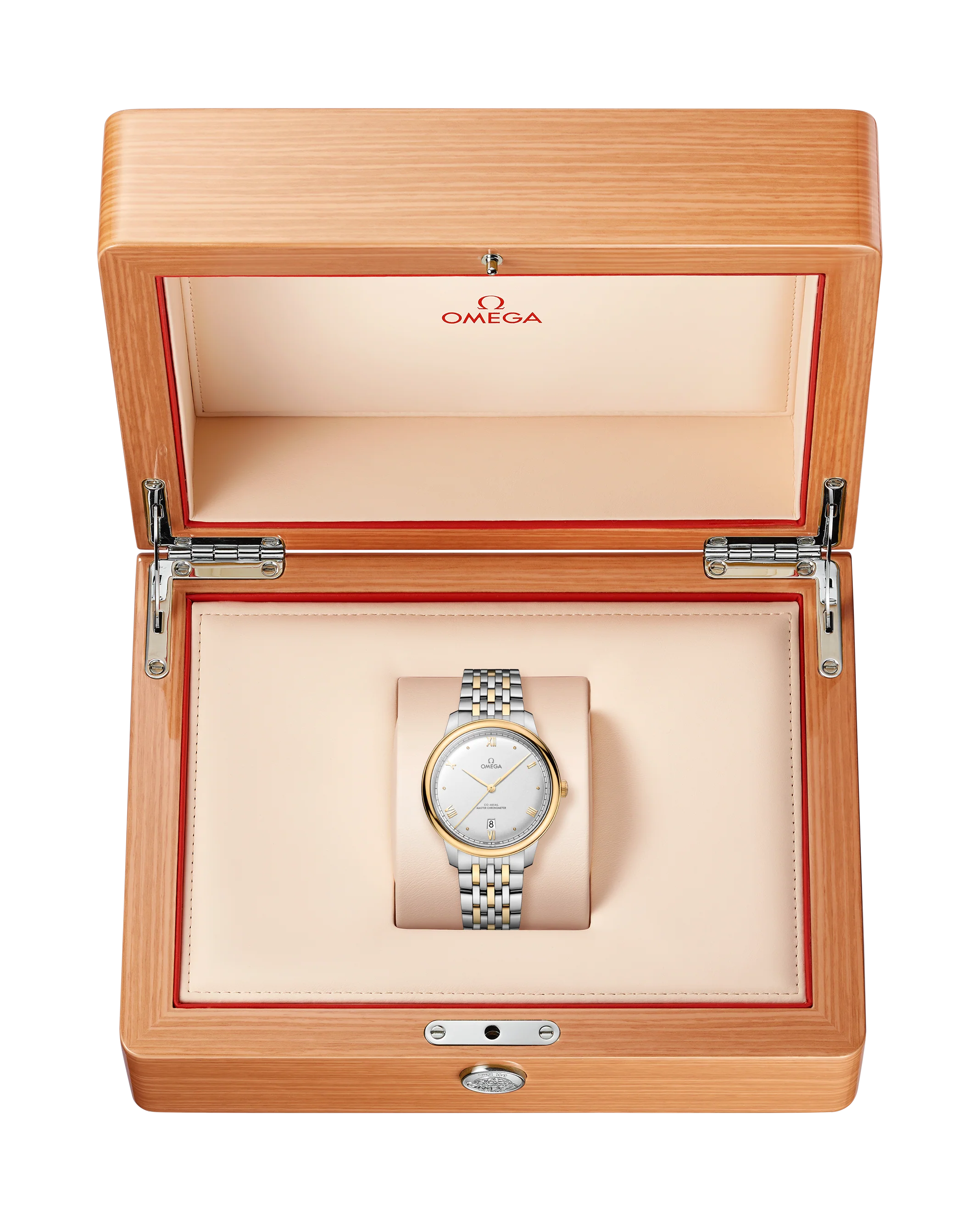 OMEGA 434.20.40.20.02.002 DE VILLE PRESTIGE 40 mm, steel ‑ yellow gold on st - Image 3