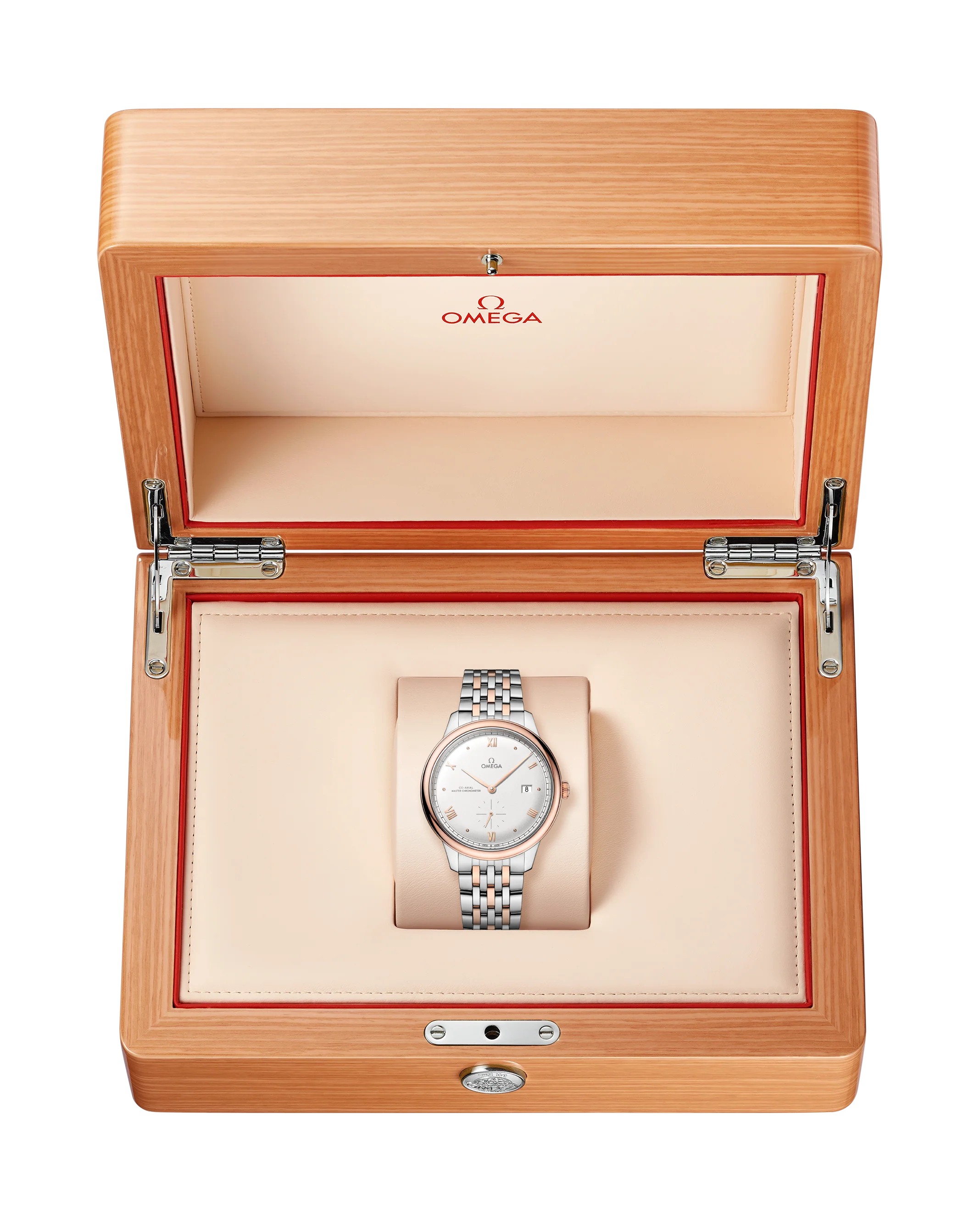 OMEGA 434.20.41.20.02.001 DE VILLE PRESTIGE 41 mm, steel ‑ Sedna™ gold on st - Image 3