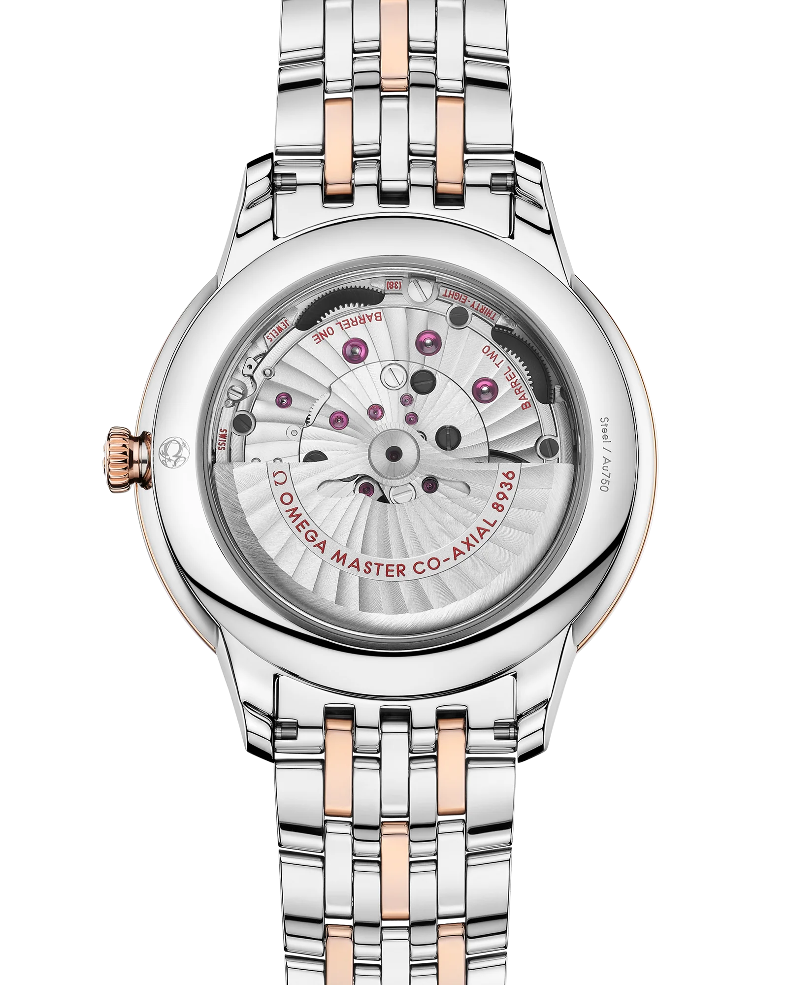 OMEGA 434.20.42.22.02.001 NEW DE VILLE PRESTIGE 42 mm, steel ‑ Sedna™ gold on steel ‑ - Image 2