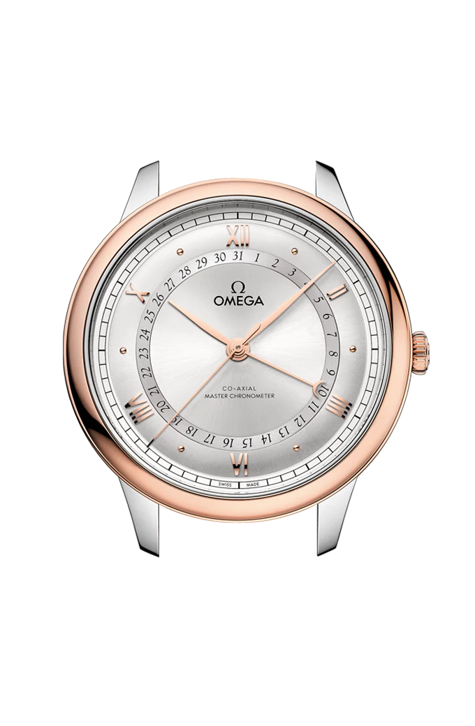 OMEGA 434.20.42.22.02.001 NEW DE VILLE PRESTIGE 42 mm, steel ‑ Sedna™ gold on steel ‑ - Image 4