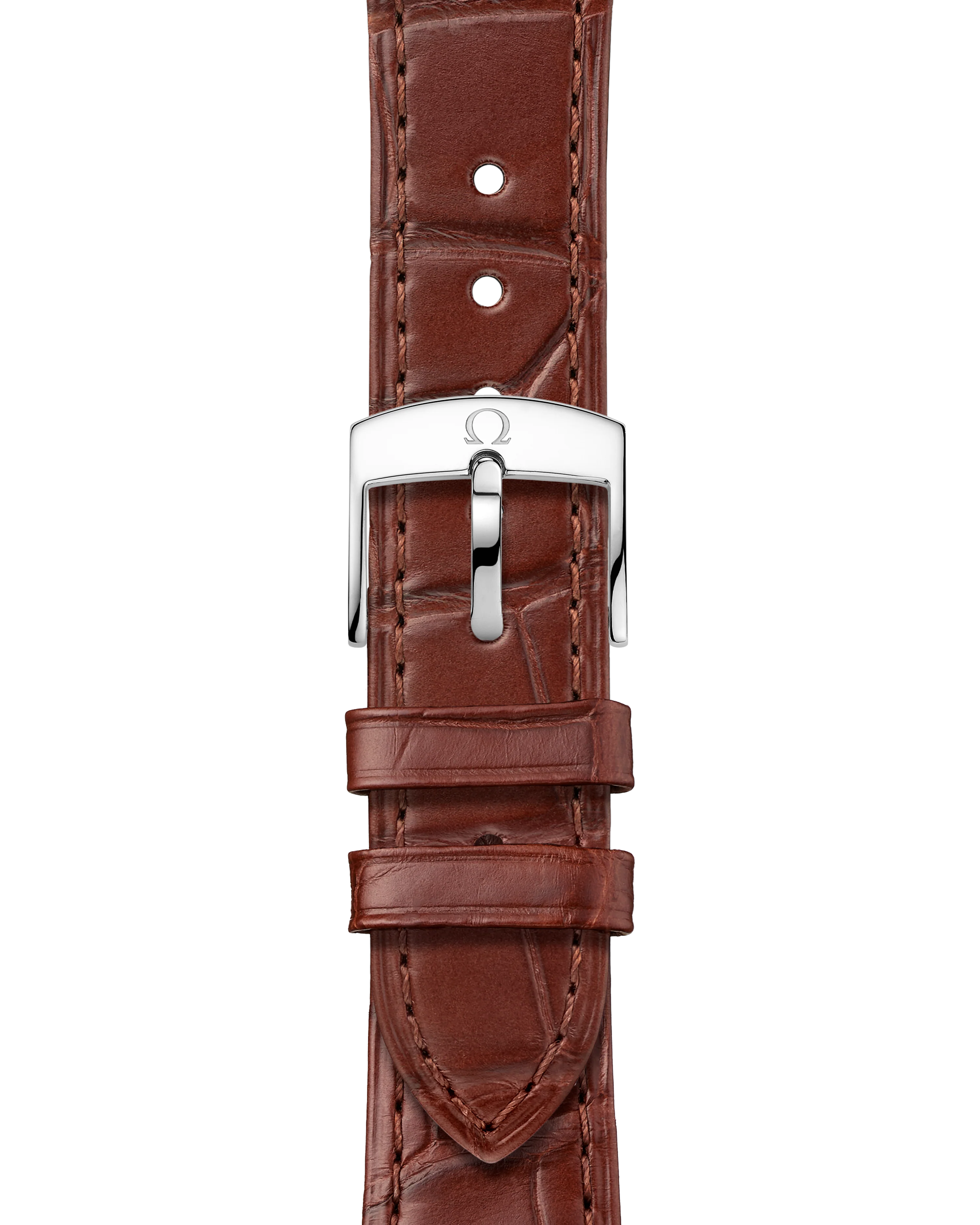 OMEGA 434.23.42.22.02.001 DE VILLE PRESTIGE 42 mm, steel ‑ Sedna™ gold on alligator - Image 5