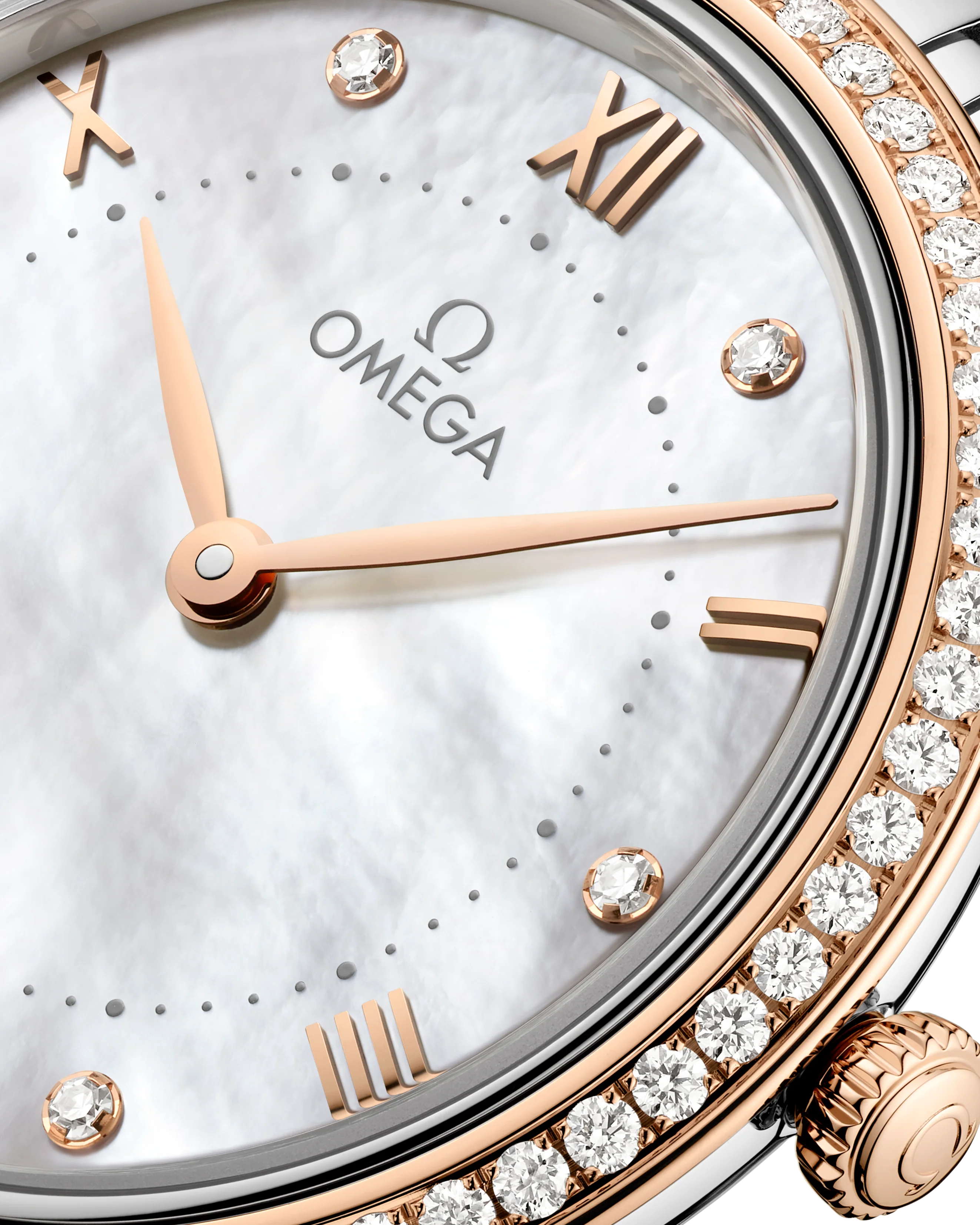 OMEGA 434.25.30.60.55.001 DE VILLE PRESTIGE 30 mm, steel ‑ Sedna™ gold on steel ‑ Sedn - Image 3