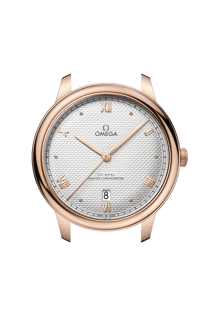 OMEGA 434.53.40.20.02.001 DE VILLE PRESTIGE 40 mm, Sedna™ gold on leather st - Image 4