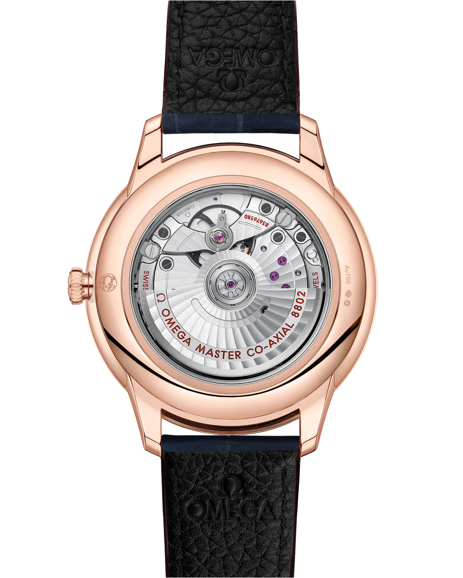 OMEGA 434.53.41.20.03.001 DE VILLE PRESTIGE 41 mm, Sedna™ gold on leather st - Image 2