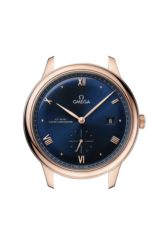 OMEGA 434.53.41.20.03.001 DE VILLE PRESTIGE 41 mm, Sedna™ gold on leather st - Image 5