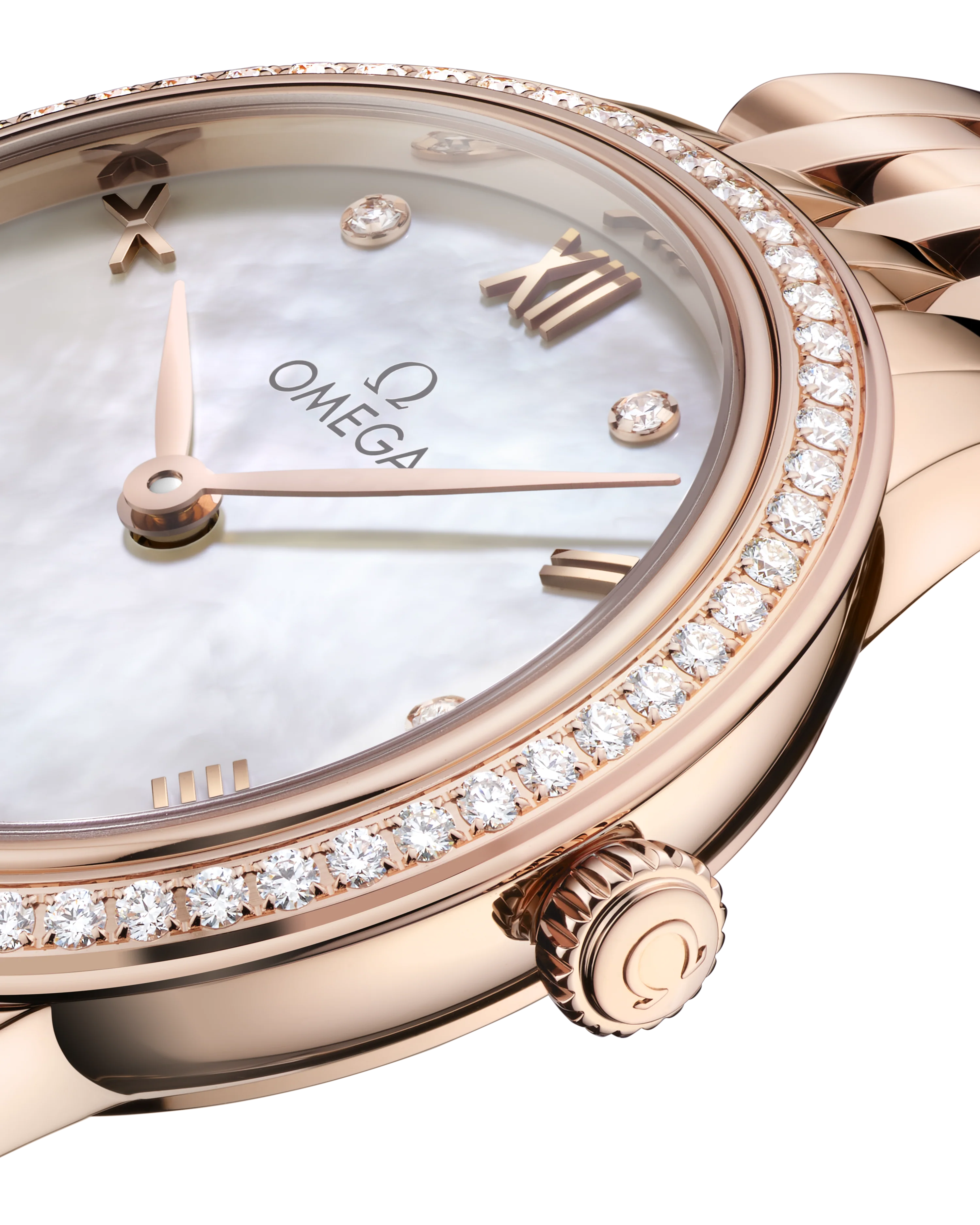 OMEGA 434.55.28.60.55.001 DE VILLE PRESTIGE 27.5 mm, Sedna™ gold on Sedna™ gold - Image 4