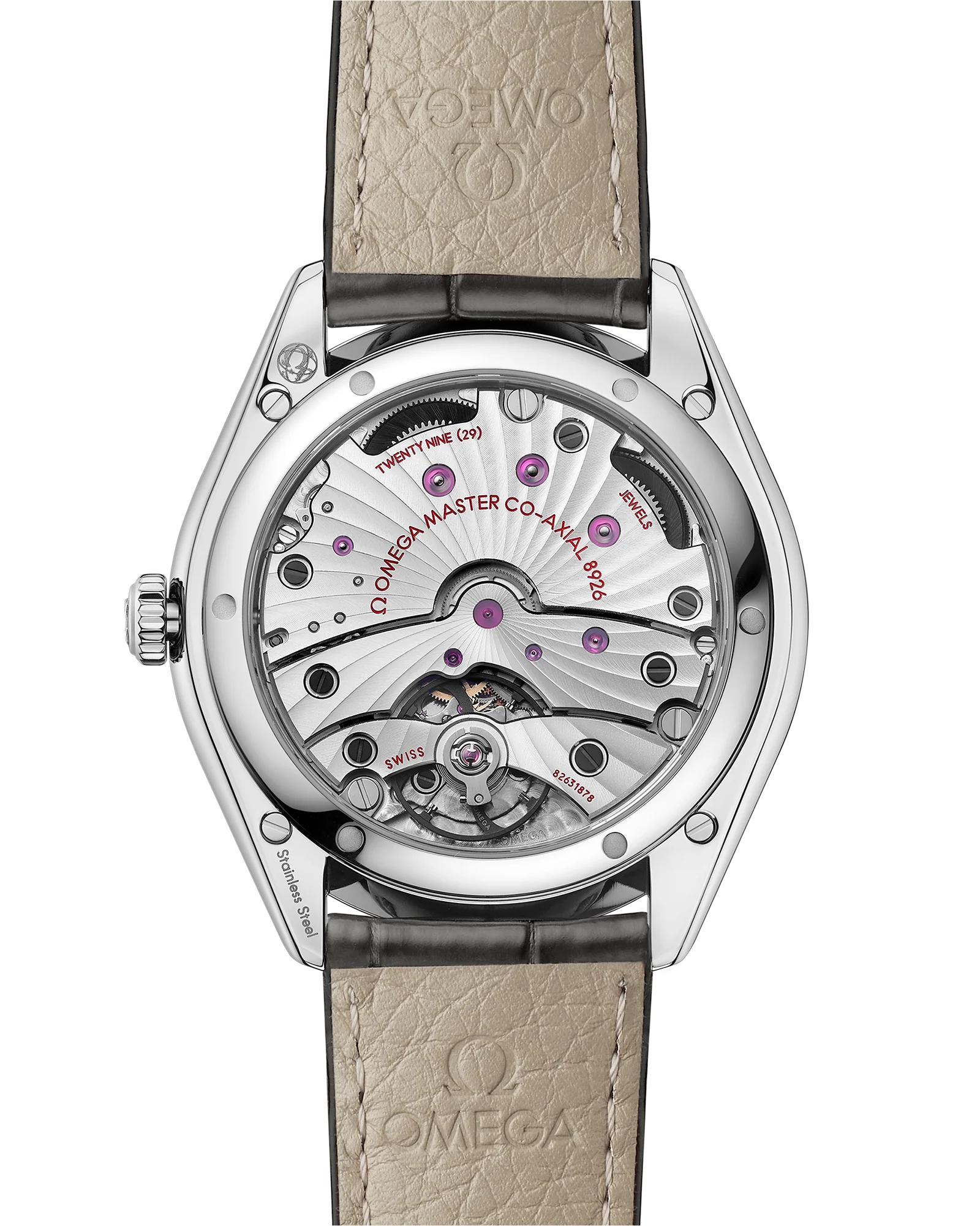 OMEGA 435.18.40.21.02.002 DE VILLE TRÉSOR 40 mm, steel on leather strap - Image 2