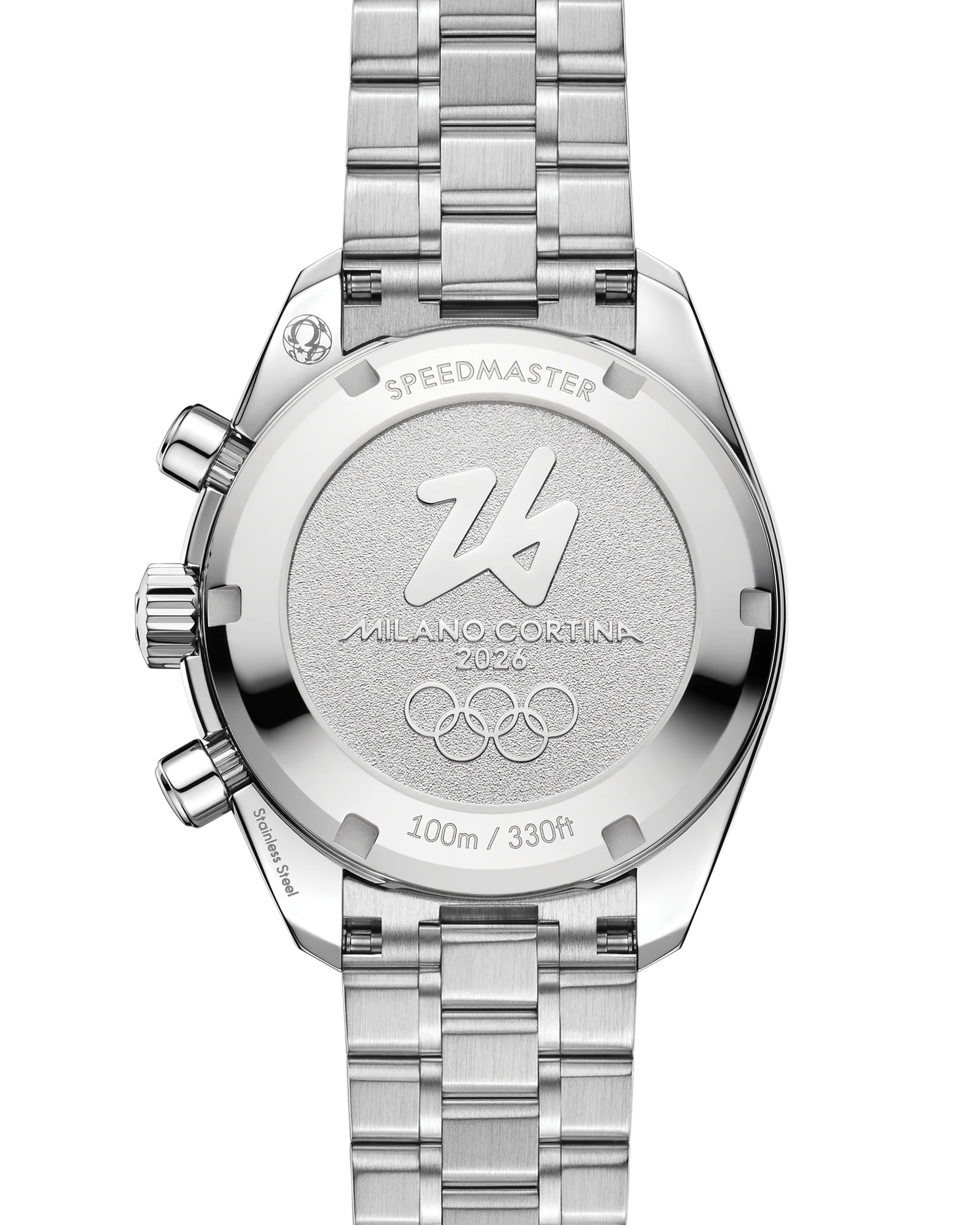 OMEGA 522.30.38.50.04.001 Milano Cortina 2026 New Speedmaster 38 38 mm, steel on steel - Image 4