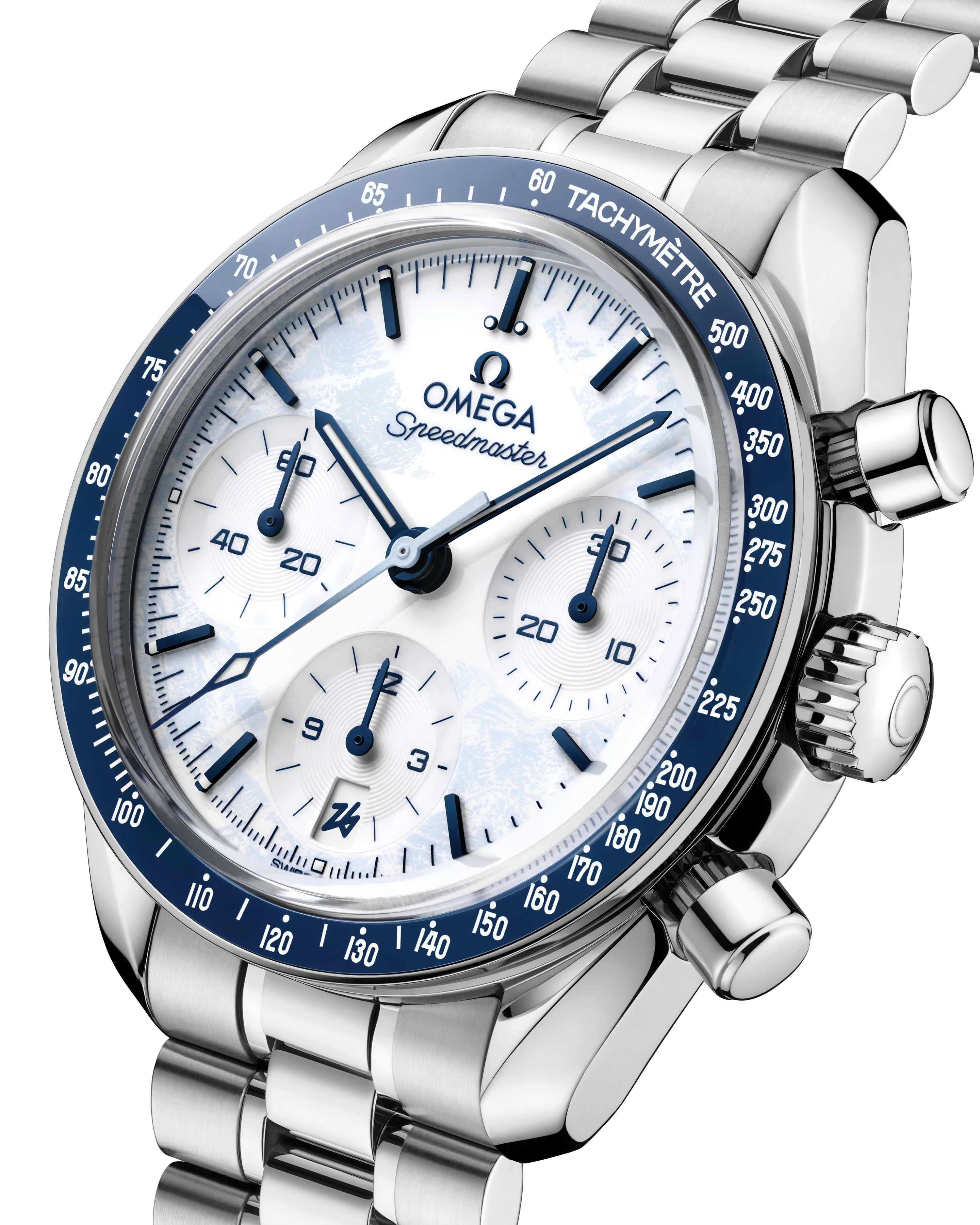 OMEGA 522.30.38.50.04.001 Milano Cortina 2026 New Speedmaster 38 38 mm, steel on steel - Image 6