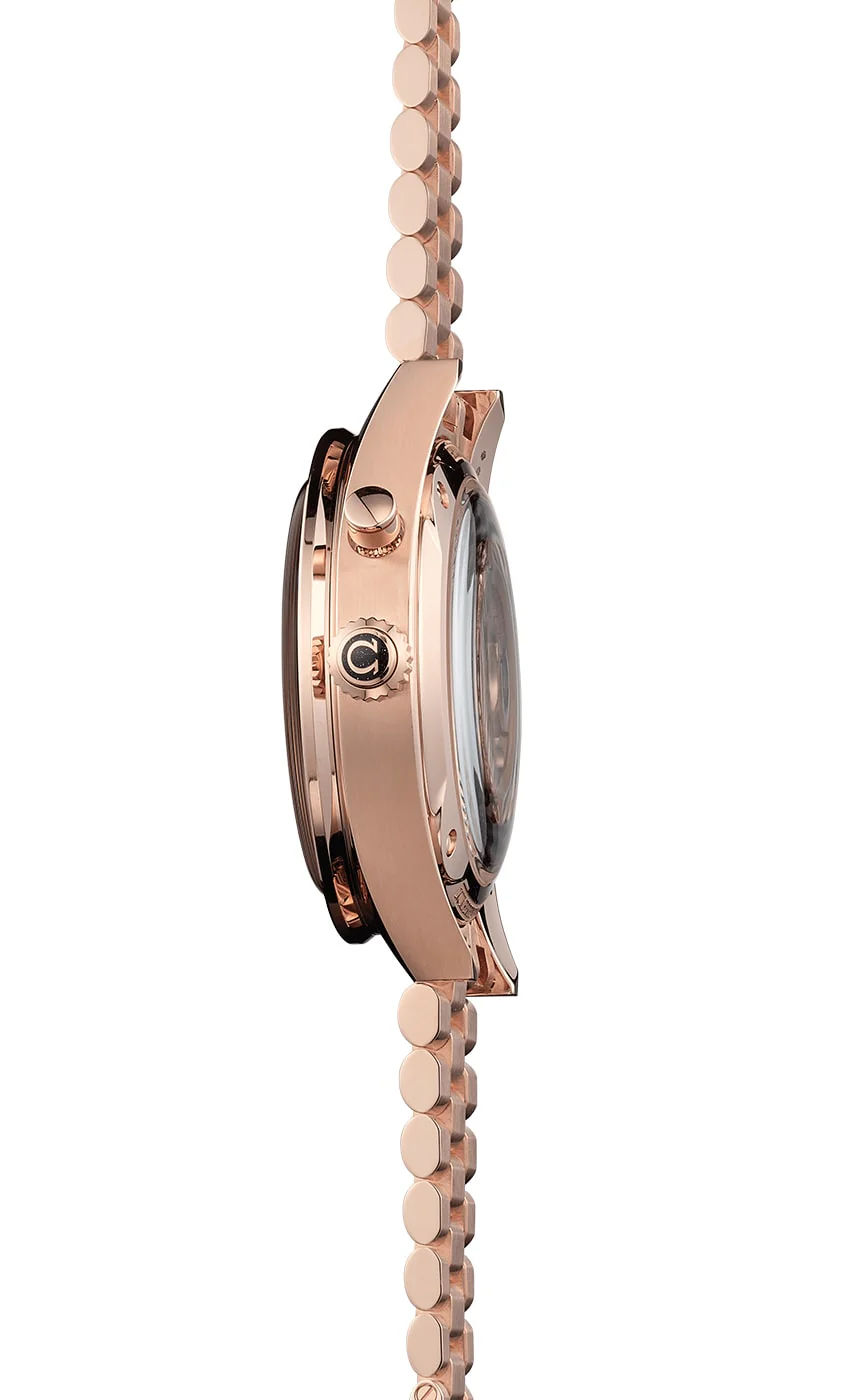 OMEGA 522.50.45.52.03.001 SPEEDMASTER CHRONO CHIME 45 mm, Sedna™ gold on Sedna™ gold - Image 16