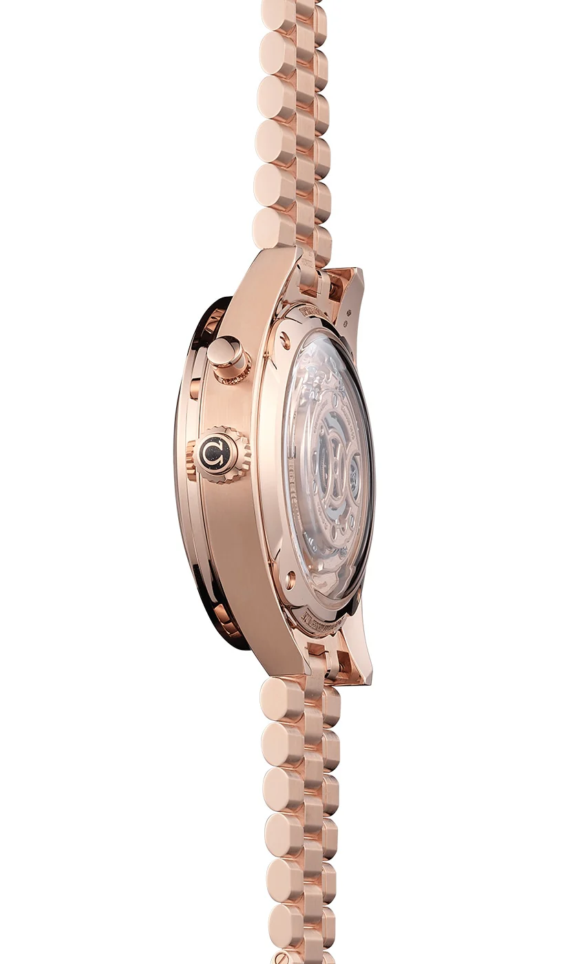 OMEGA 522.50.45.52.03.001 SPEEDMASTER CHRONO CHIME 45 mm, Sedna™ gold on Sedna™ gold - Image 17