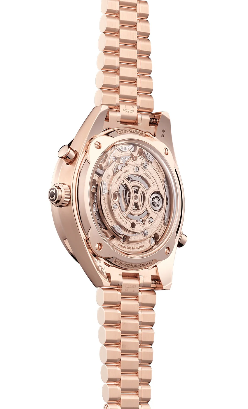OMEGA 522.50.45.52.03.001 SPEEDMASTER CHRONO CHIME 45 mm, Sedna™ gold on Sedna™ gold - Image 20