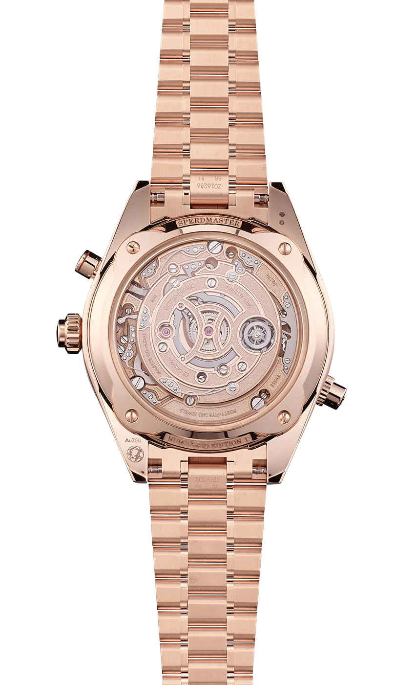 OMEGA 522.50.45.52.03.001 SPEEDMASTER CHRONO CHIME 45 mm, Sedna™ gold on Sedna™ gold - Image 24