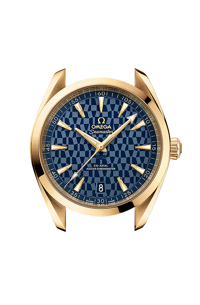 OMEGA 522.53.41.21.03.001 Tokyo 2020 Seamaster Aqua Terra 150M 41 mm, yellow gold on l - Image 3