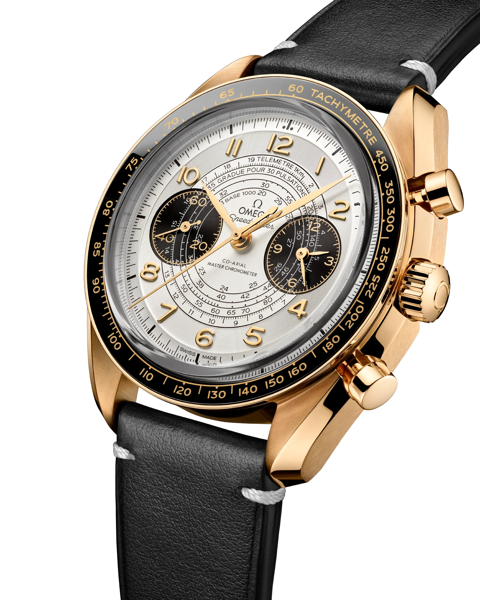 OMEGA 522.62.43.51.02.001 Paris 2024 Speedmaster Chronoscope 43 mm, Moonshine™ gold on - Image 3