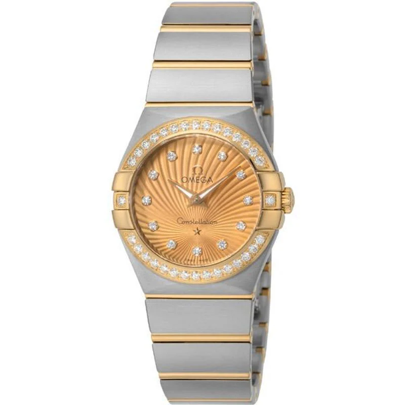 OMEGA Constellation 123.25.27.60.58.001 Champagne Dial Women's Watch