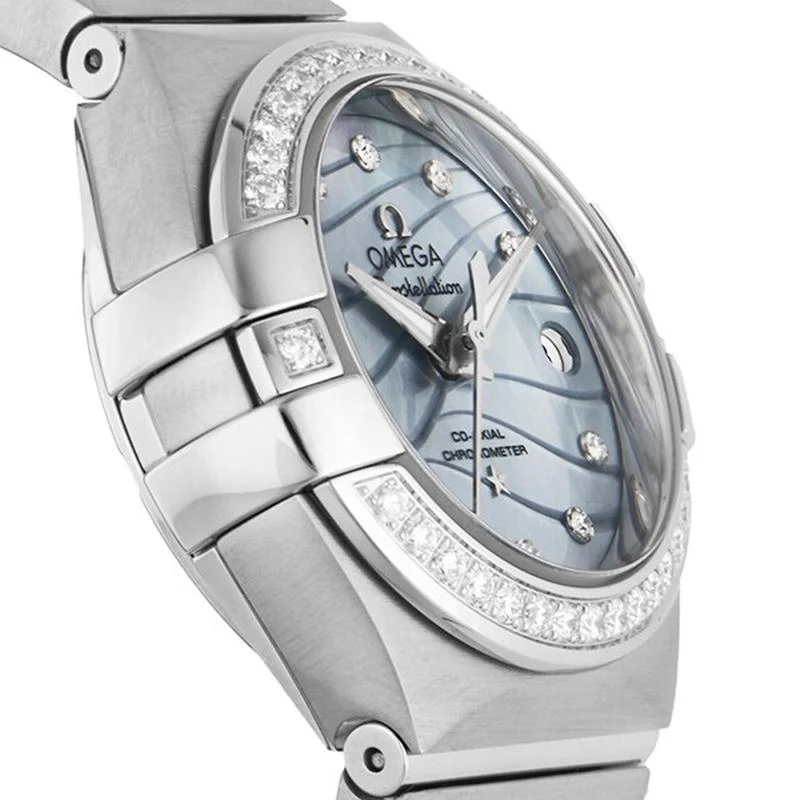 OMEGA Constellation 5-Year Warranty Blue 123.15.27.20.57.001 [Parallel Import] - Image 3
