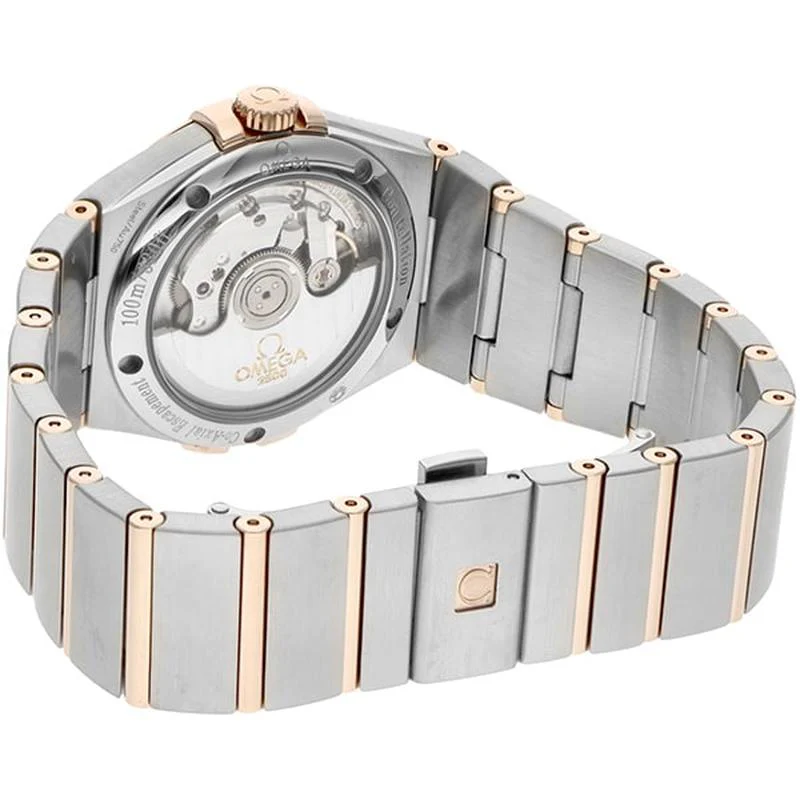 Omega Constellation Co-Axial Chronometer Men's Metal Bracelet Parallel Import 5-Year Warranty 123.25.35.20.63.001 - Image 4