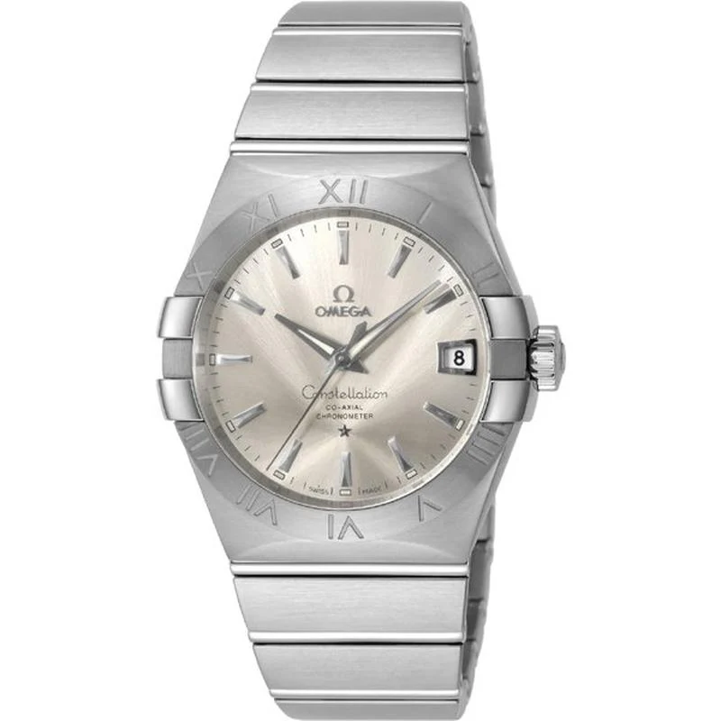 Omega Constellation Co-Axial Chronometer Silver Parallel Import 5-Year Warranty 123.10.38.21.02.001