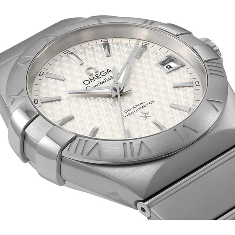 Omega Constellation CO-AXIAL Men's Metal Bracelet Parallel Import 5-Year Warranty 123.10.38.21.02.003 - Image 3