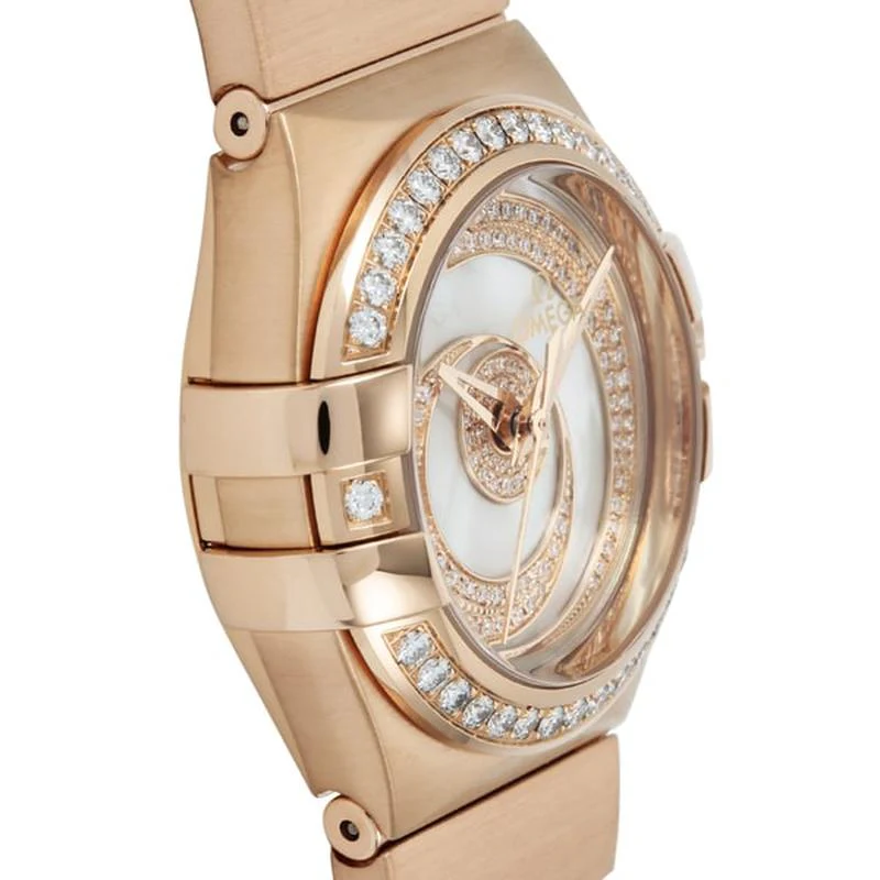 Omega Constellation CO-AXIAL Women's Watch with Metal Bracelet - Parallel Import, 5-Year Warranty - Model Number: 123.55.27.20.55.005 - Image 2