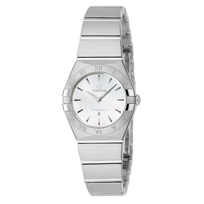 Omega Constellation Manhattan White Pearl Parallel Import 5-Year Warranty 131.10.25.60.05.001