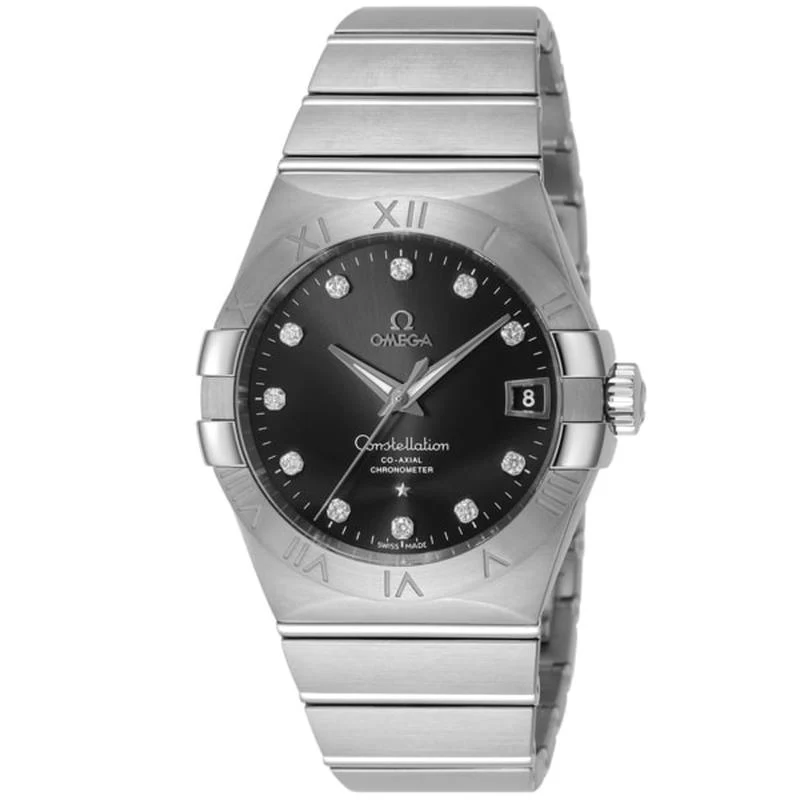 Omega Constellation Men's Metal Bracelet Parallel Import 5-Year Warranty 123.10.38.21.51.001
