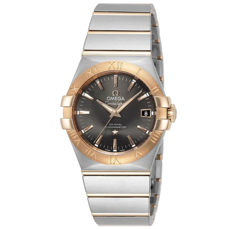 Omega Constellation Men's Metal Bracelet Parallel Import 5-Year Warranty 123.20.35.20.06.002