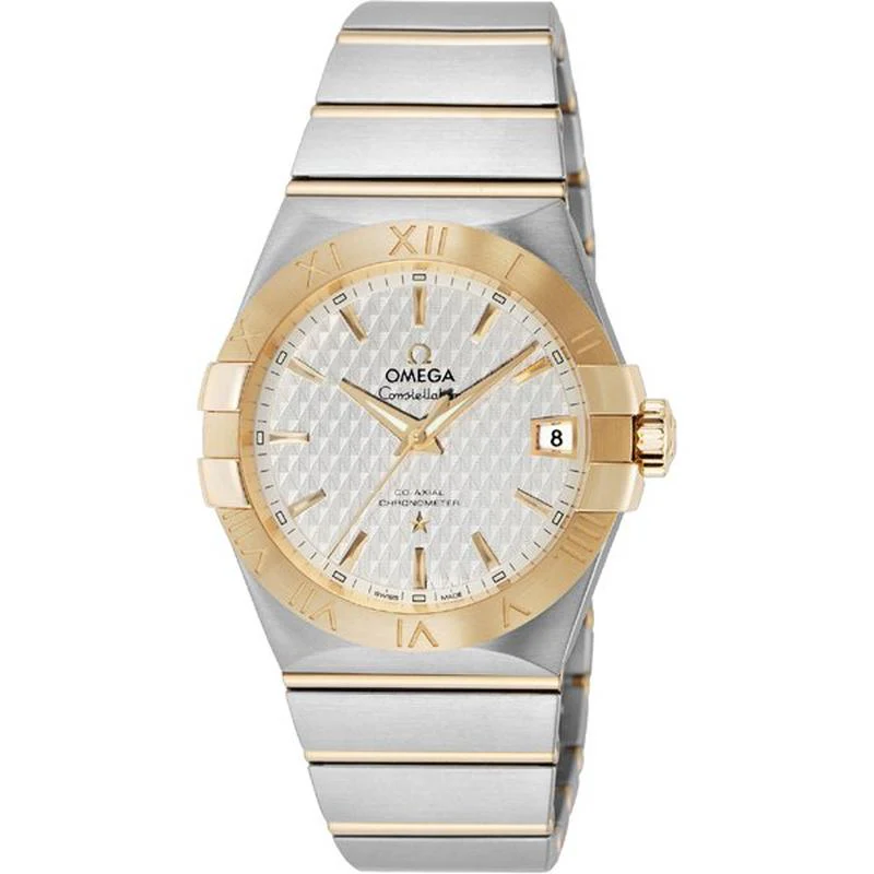 Omega Constellation Men's Metal Bracelet Parallel Import 5-Year Warranty 123.20.38.21.02.009