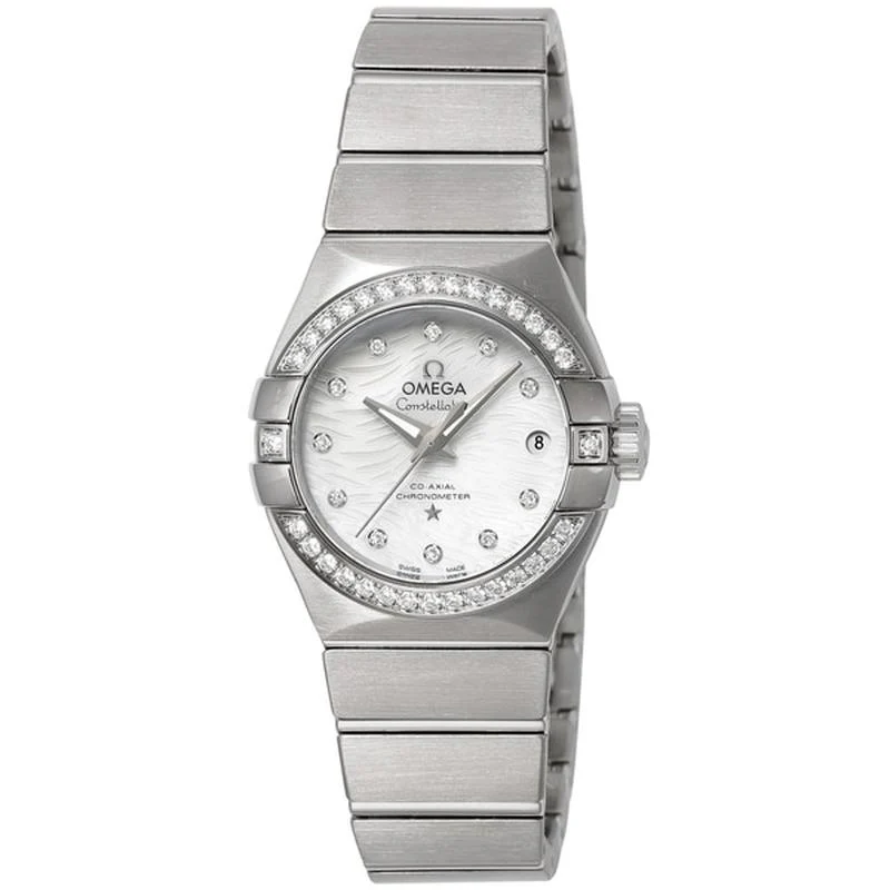 OMEGA Constellation Plume White 5-Year Warranty 123.15.27.20.55.003 [Parallel Import]