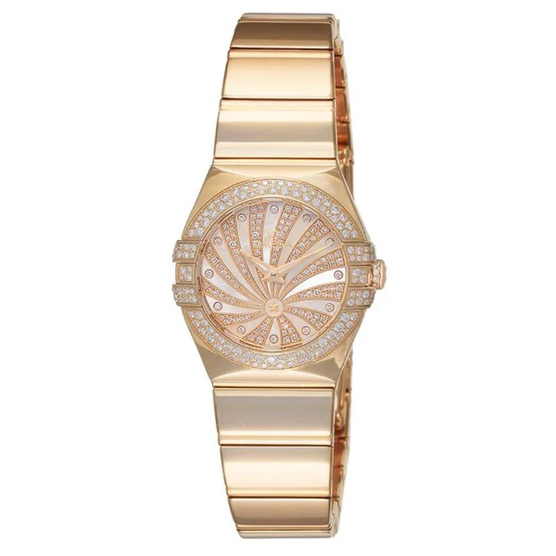 Omega Constellation Quartz Ladies Metal Bracelet Parallel Import 5-Year Warranty 123.55.24.60.55.013