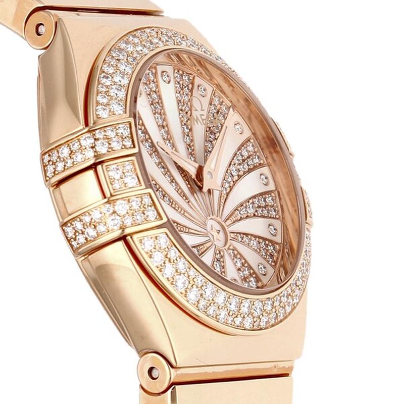 Omega Constellation Quartz Ladies Metal Bracelet Parallel Import 5-Year Warranty 123.55.24.60.55.013 - Image 3