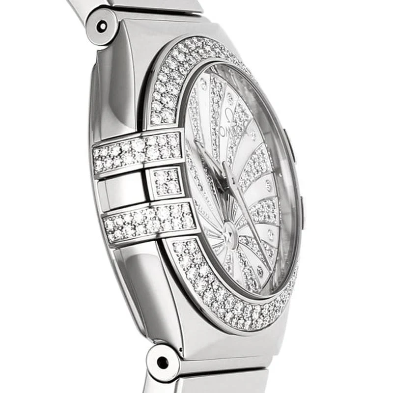 Omega Constellation Quartz Ladies Metal Bracelet Parallel Import 5-Year Warranty 123.55.24.60.55.014 - Image 3