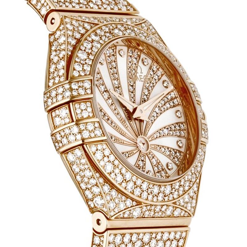 Omega Constellation Quartz Ladies Metal Bracelet Parallel Import 5-Year Warranty 123.55.27.60.55.009 - Image 2