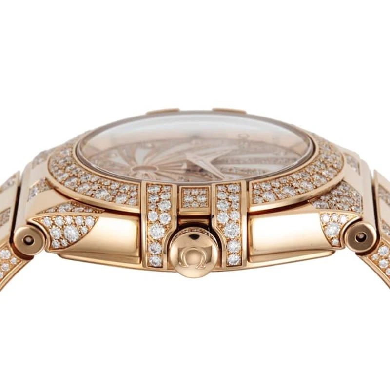 Omega Constellation Quartz Ladies Metal Bracelet Parallel Import 5-Year Warranty 123.55.27.60.55.011 - Image 3