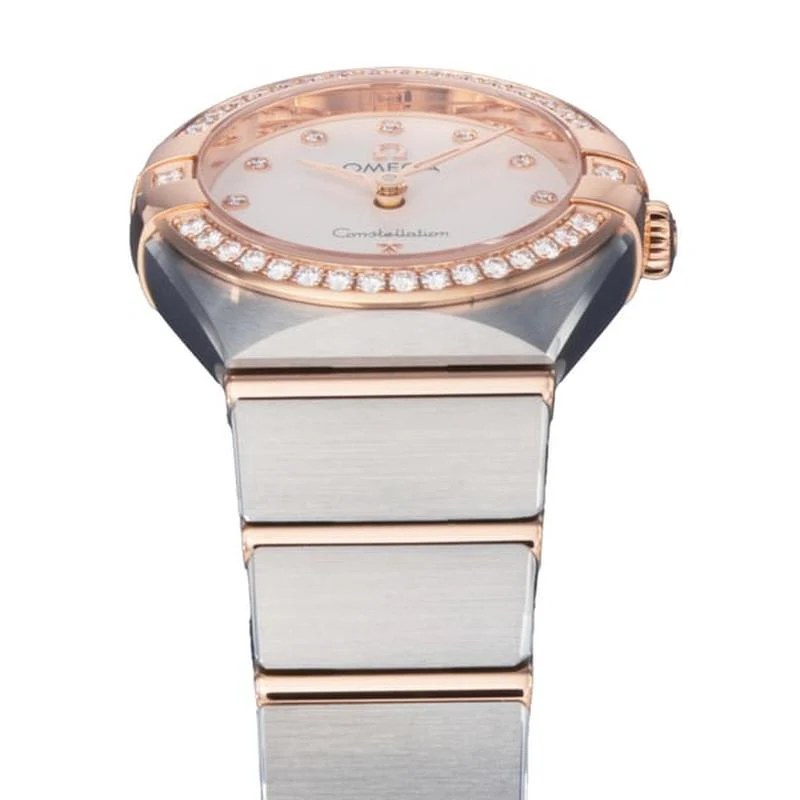 Omega Constellation Quartz Ladies Metal Bracelet Parallel Import 5-Year Warranty 131.25.25.60.52.001 - Image 3