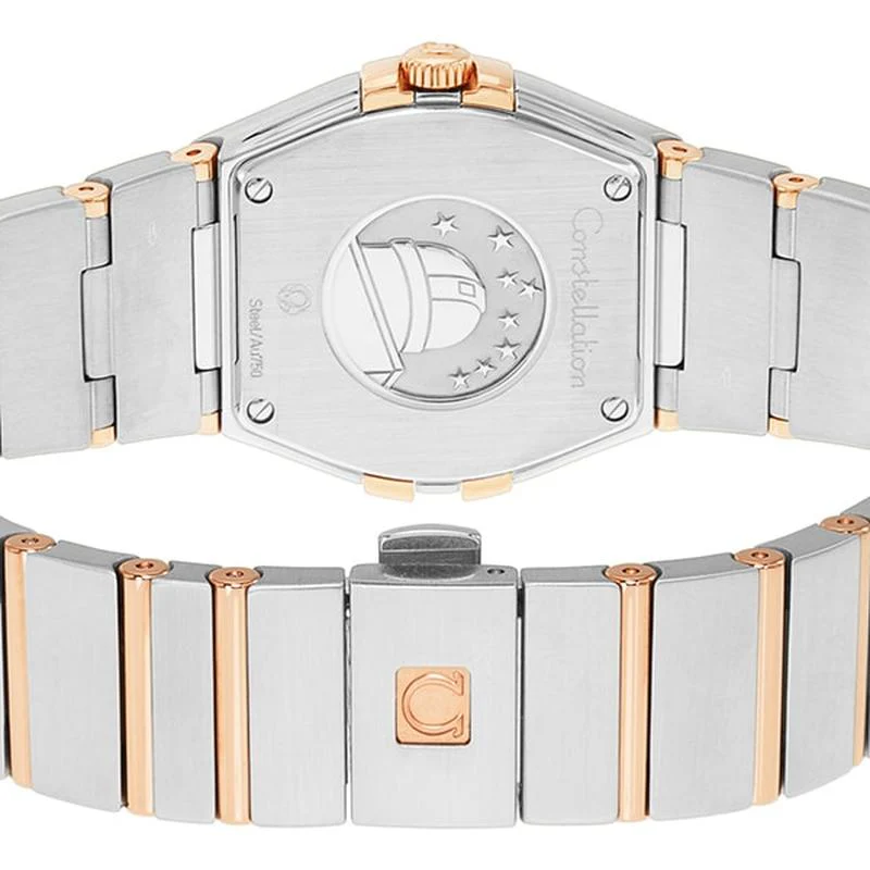 Omega Constellation Quartz Ladies' Watch with Metal Bracelet, Parallel Import, 5-Year Warranty, Model Number: 123.20.27.60.57.002 - Image 3