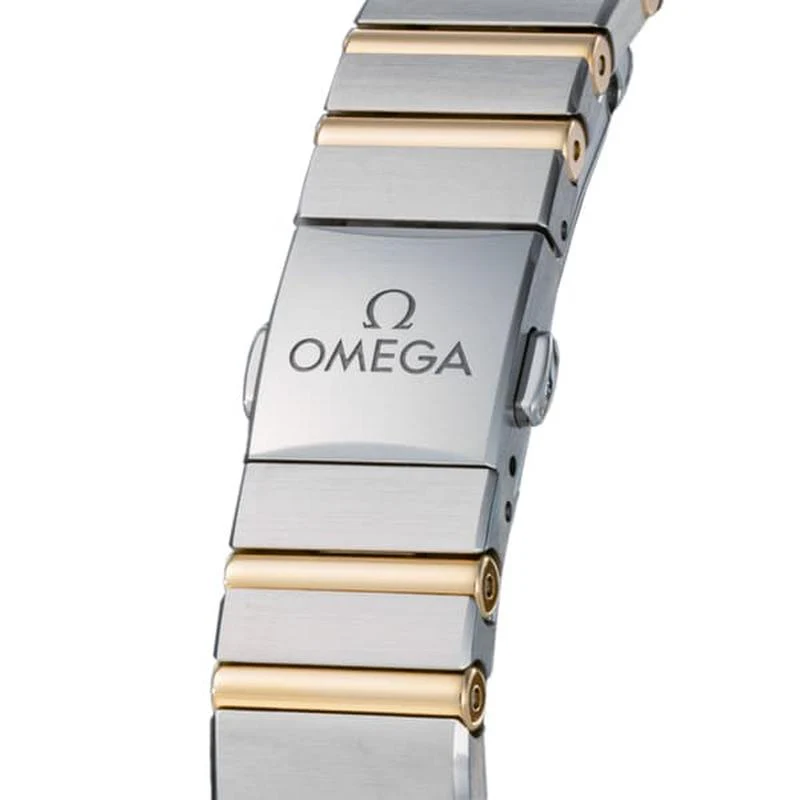 Omega Constellation Quartz Ladies' Watch with Metal Bracelet, Parallel Import, 5-Year Warranty, Model Number: 131.20.25.60.08.001. - Image 5