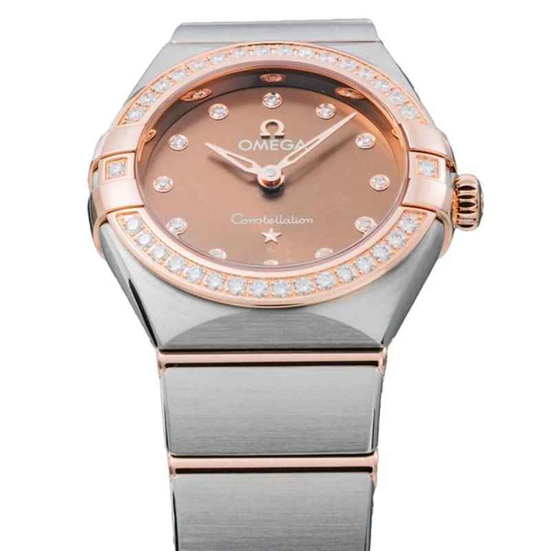 Omega Constellation Quartz Ladies' Watch with Metal Bracelet, Parallel Import, 5-Year Warranty, Model Number: 131.25.25.60.63.001 - Image 3