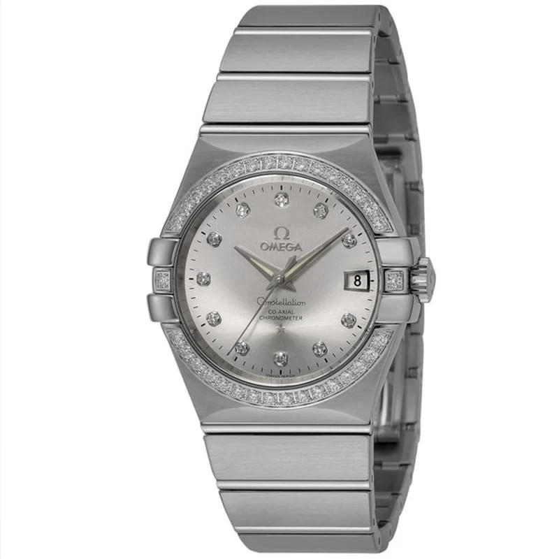 Omega Constellation Silver Parallel Import 5-Year Warranty 123.15.35.20.52.001