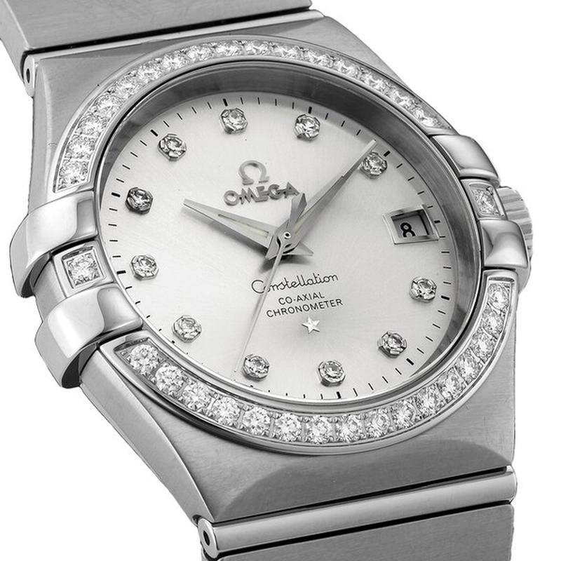 Omega Constellation Silver Parallel Import 5-Year Warranty 123.15.35.20.52.001 - Image 3