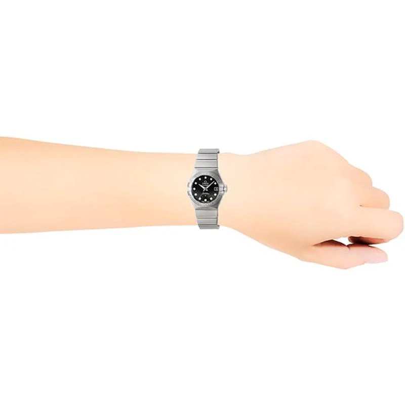 Omega Constellation Women's Metal Bracelet Parallel Import 5-Year Warranty 123.10.27.20.51.001 - Image 2