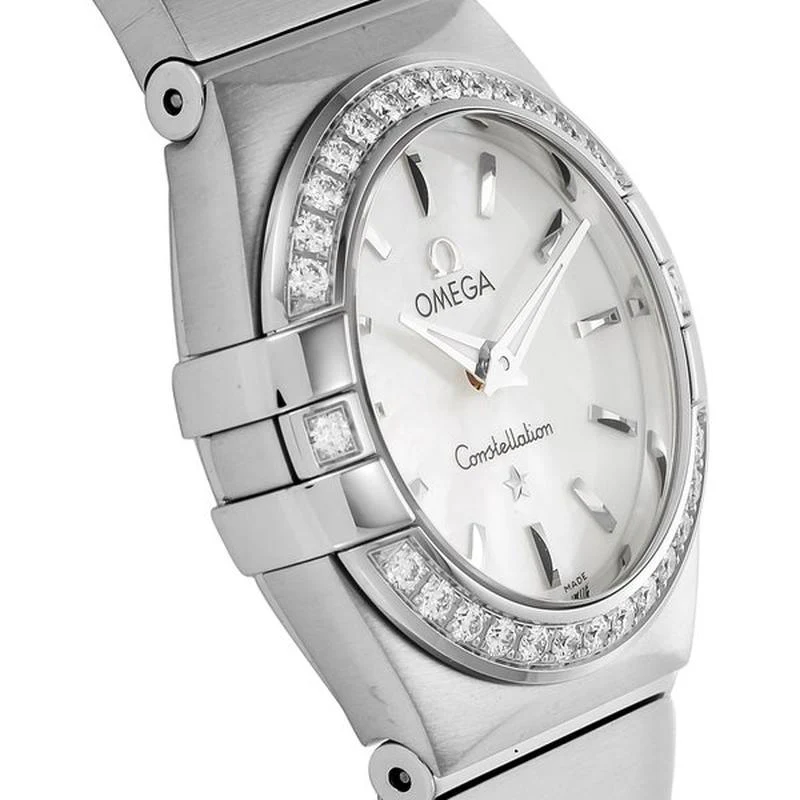 Omega Constellation Women's Metal Bracelet Parallel Import 5-Year Warranty 123.15.24.60.05.001 - Image 2