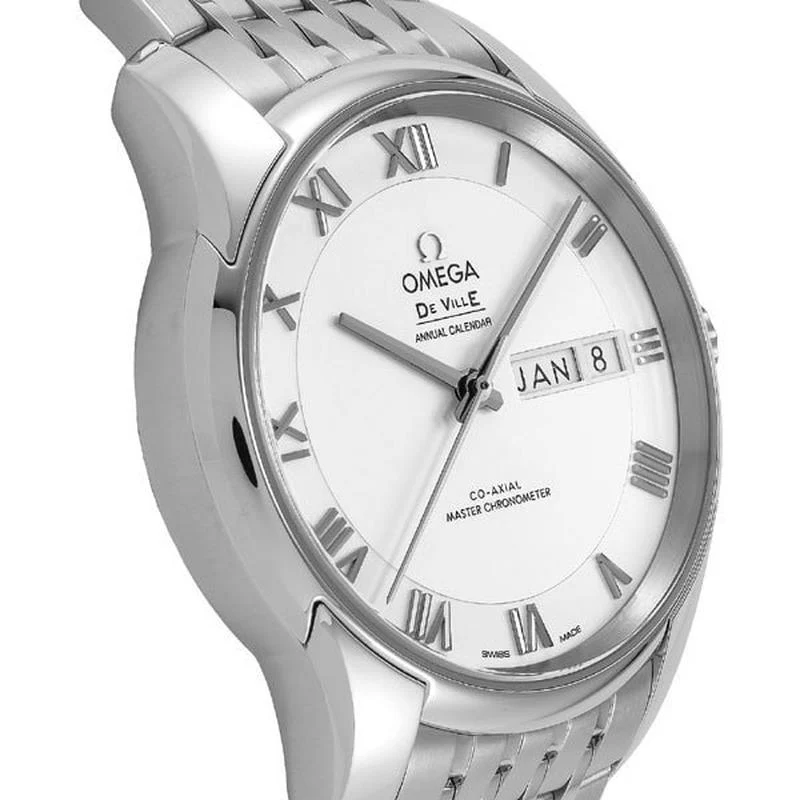 OMEGA De Ville Hour Vision 5-Year Warranty Silver 433.10.41.22.02.001 [Parallel Import] - Image 2