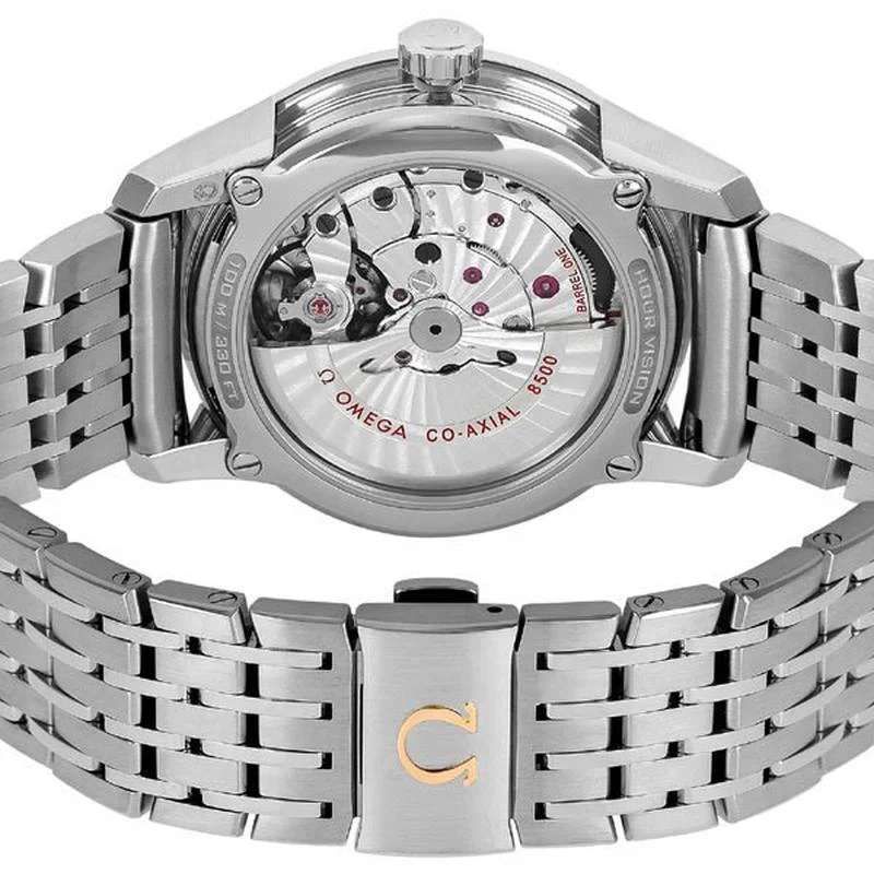 Omega De Ville Hour Vision Black Parallel Import 5-Year Warranty 431.30.41.21.01.001 - Image 3
