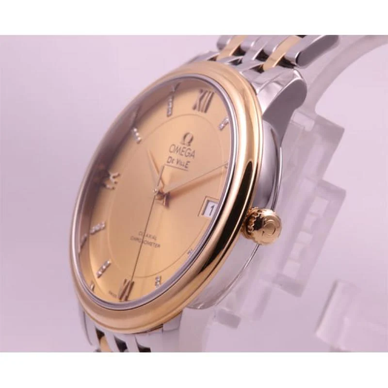 OMEGA De Ville Prestige 5-Year Warranty 424.20.37.20.58.001 Gold [Parallel Import] - Image 2