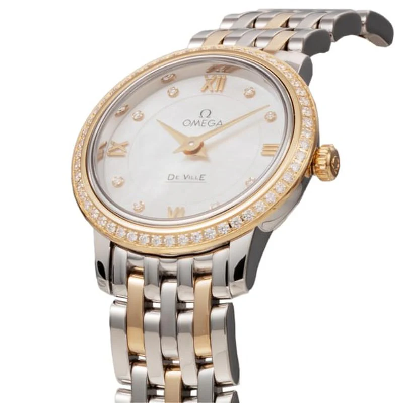 Omega De Ville Prestige Women's Metal Belt Parallel Import 5-Year Warranty 424.25.24.60.55.001 - Image 2